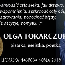 Powiększ obraz: Olga Tokarczuk, 2018, LITERATURA